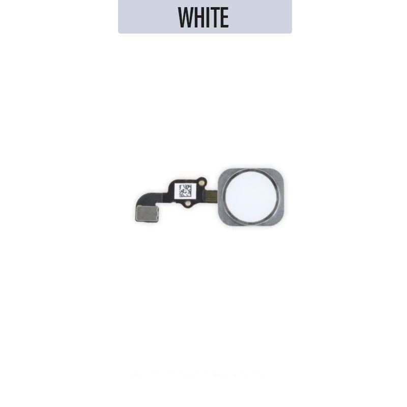 Finger Print Home Button Sensor Assembly Flex for iPhone 6S - White