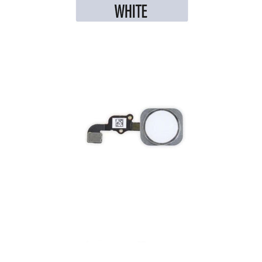 Finger Print Home Button Sensor Assembly Flex for iPhone 6S - White