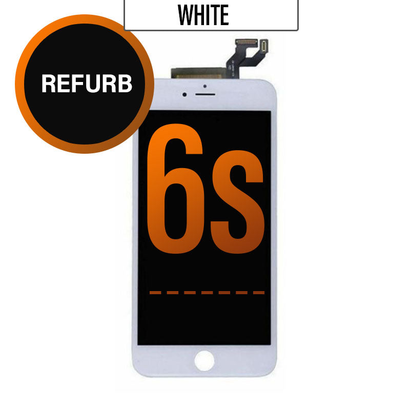 iPhone 6S LCD Touch Screen Assembly - White, Refurbished