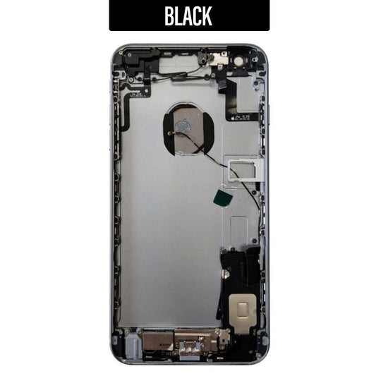 Back Housing with Parts For iPhone 6S Plus - Black