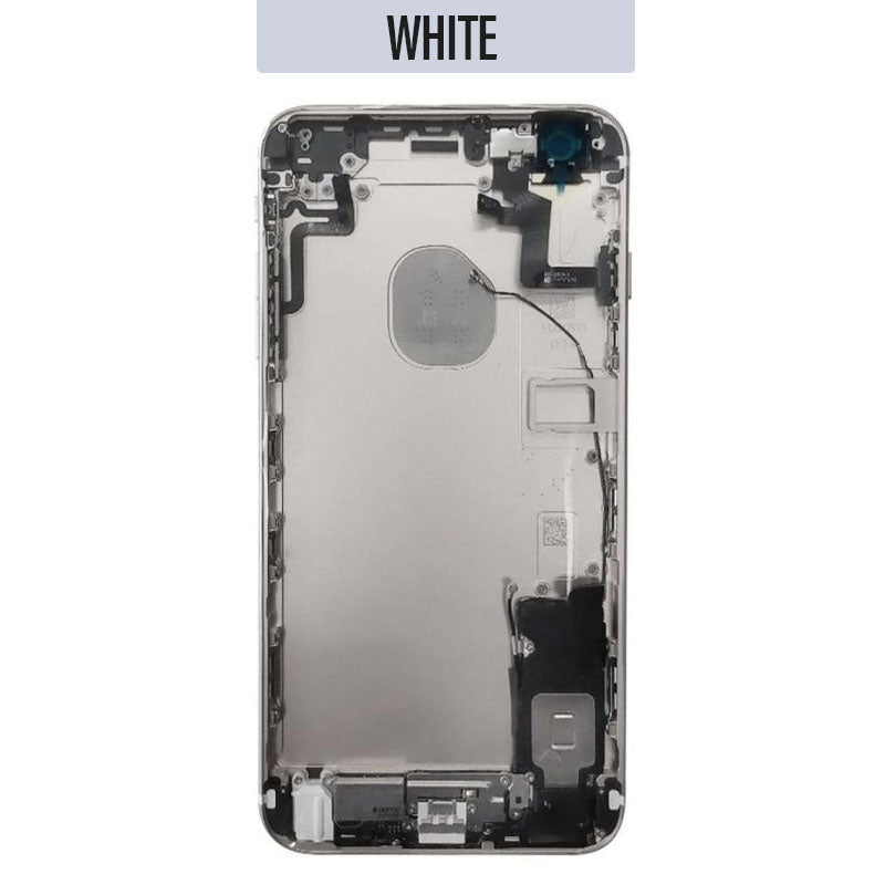 Back Housing with Parts For iPhone 6S Plus - White