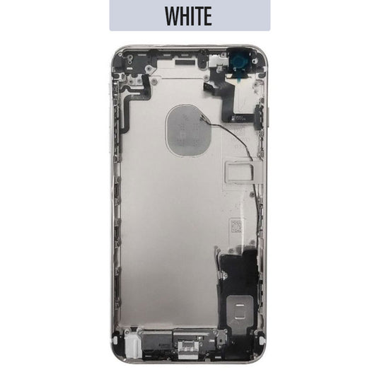 Back Housing with Parts For iPhone 6S Plus - White