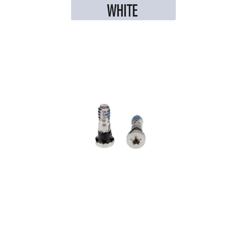 Bottom Screw Set For iPhone 7/7 Plus - White