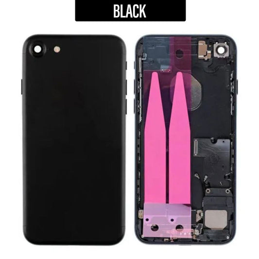 Back Housing with small parts For iPhone 7 - Black
