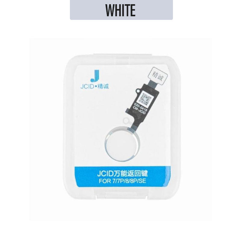 iPhone 8 Plus / 8 / 7 / 7+/ SE 2020/ SE 2022 Home Button Universal JC - White
