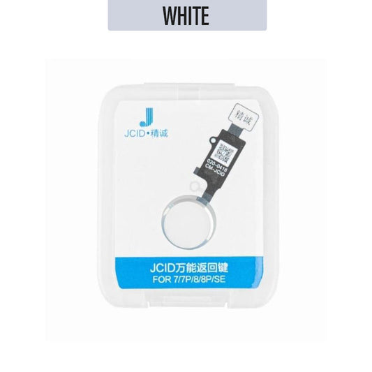 iPhone 8 Plus / 8 / 7 / 7+/ SE 2020/ SE 2022 Home Button Universal JC - White
