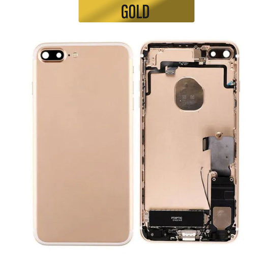 Back Housing with Parts For iPhone 7 Plus - Gold
