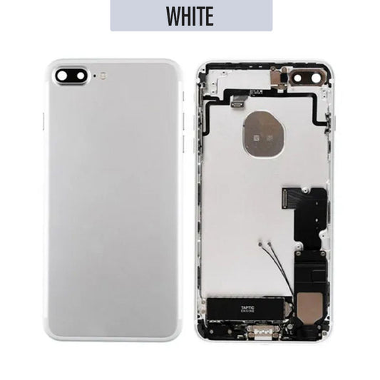 Back Housing with Parts For iPhone 7 Plus - White