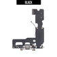 Charging Port Flex Cable with Micrphone For iPhone 7 Plus - Black
