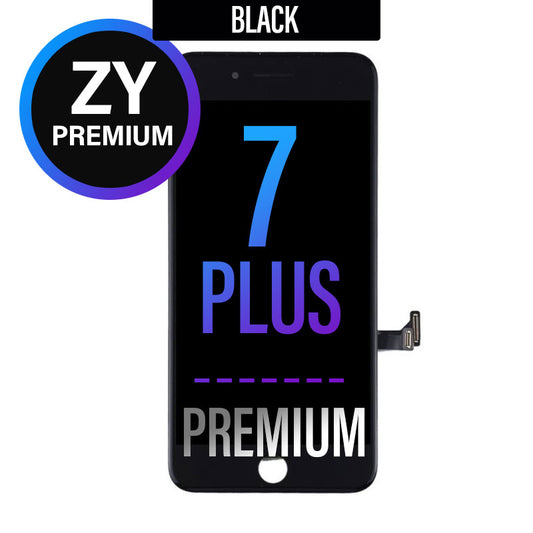 iPhone 7 Plus LCD Touch Screen Assembly (ZY Premium) - Black