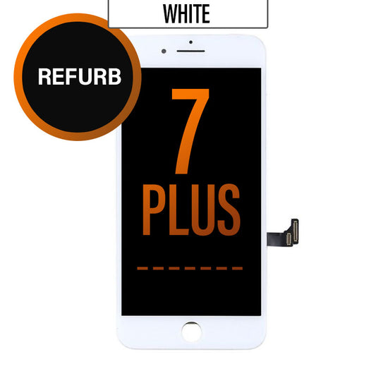iPhone 7 Plus LCD Touch Screen Assembly - White, Refurbished
