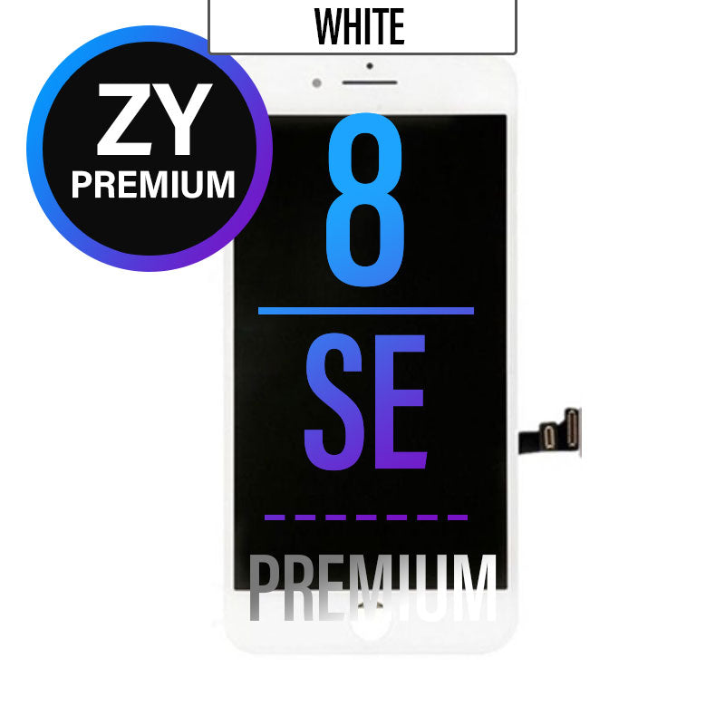 iPhone 8/ SE 2020/ SE 2022 LCD Touch Screen Assembly (ZY Premium) - White