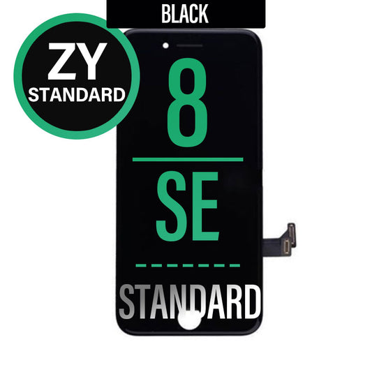 iPhone 8/ SE 2020/ SE 2022 LCD Screen Touch Assembly (ZY Standard) - Black