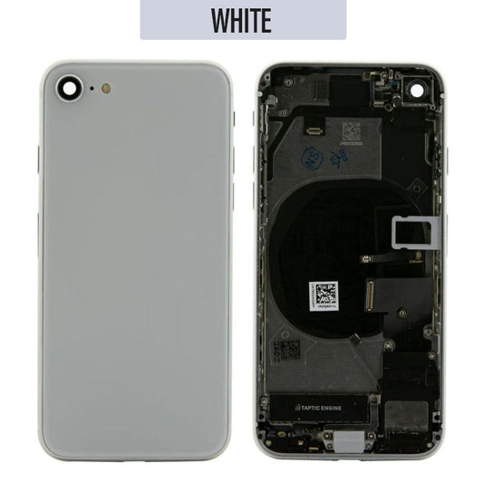 Back Housing with Small Parts iPhone 8 - White