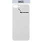 Back Glass Cover (Big Camera Hole) For iPhone 8 Plus - White
