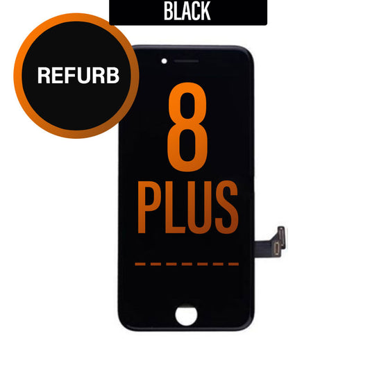 LCD Touch Screen Assembly For iPhone 8 Plus - Black, Refurbished