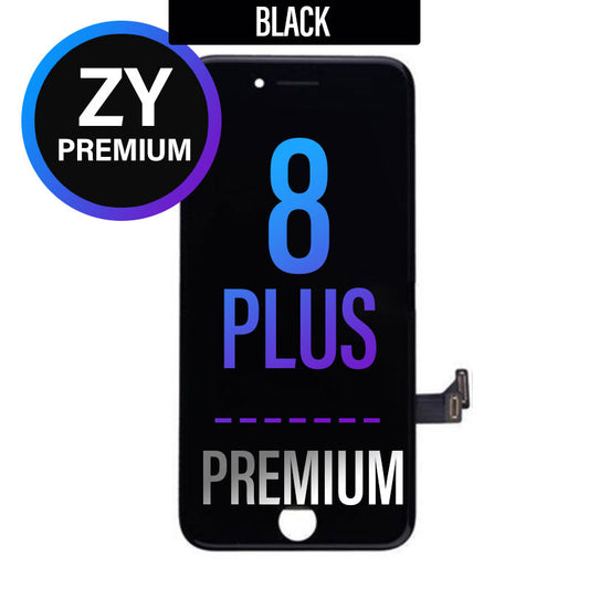 LCD Touch Screen Assembly (ZY Premium) For iPhone 8 Plus - Black
