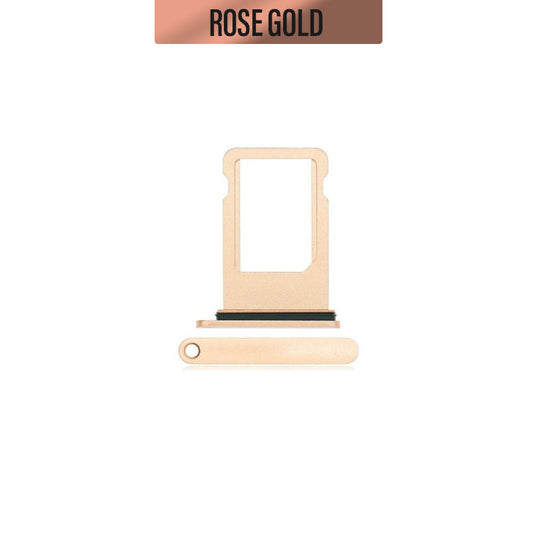 Sim Card Tray Replacement For iPhone 8 Plus - Rose Gold