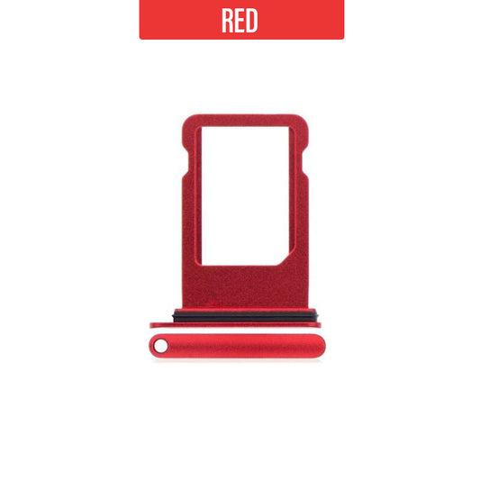 Sim Card Tray Replacement For iPhone 8/ SE 2020/ SE 2022 - Red
