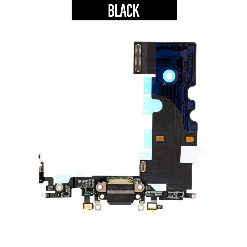 Charging Port Flex Cable For iPhone SE 2020/ SE 2022 - Black