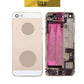 Back Housing with Parts For iPhone SE - Gold