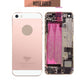 Back Housing with Parts For iPhone SE - Rose Gold