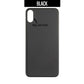 Back Glass Cover For iPhone X (Big Camera Hole) - Black