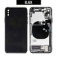 Back Housing with Small Parts For iPhone X - Black
