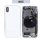 Back Housing with Small Parts For iPhone X - White