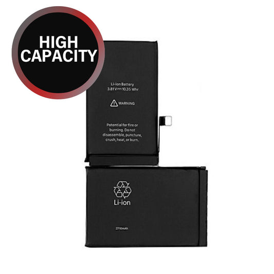 High Capacity Battery Replacement For iPhone X