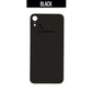 Back Glass Cover (Big Camera Hole) For iPhone XR - Black