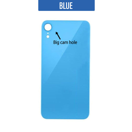 Back Glass Cover (Big Camera Hole) For iPhone XR - Blue