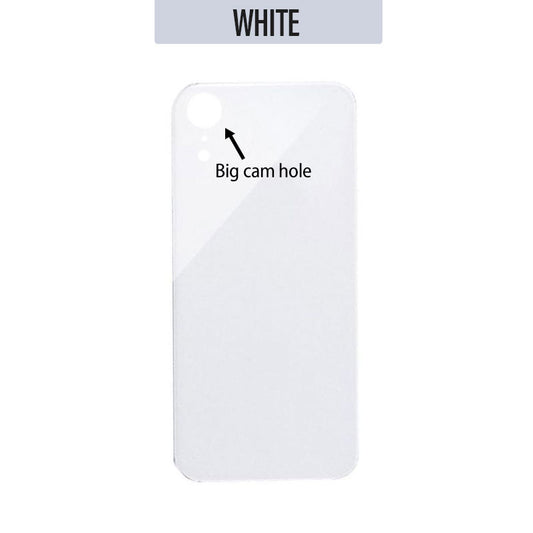 Back Glass Cover (Big Camera Hole) For iPhone XR - White