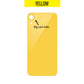 Back Glass Cover (Big Camera Hole) For iPhone XR - Yellow