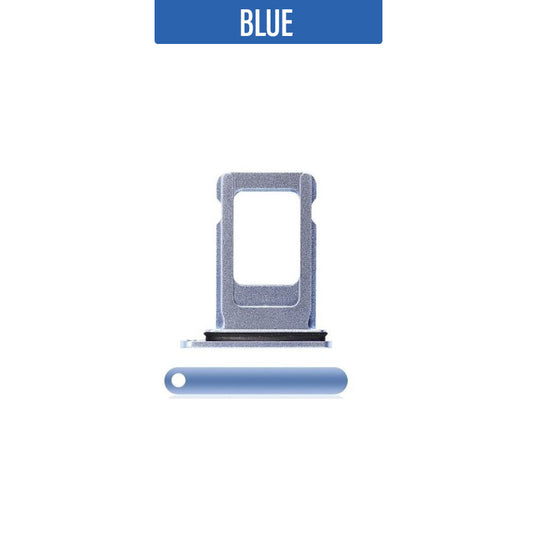 Sim Card Tray For iPhone XR - Blue