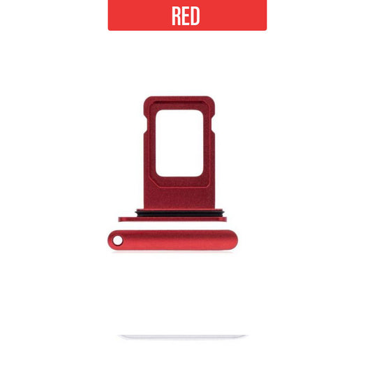 Sim Card Tray For iPhone XR - Red