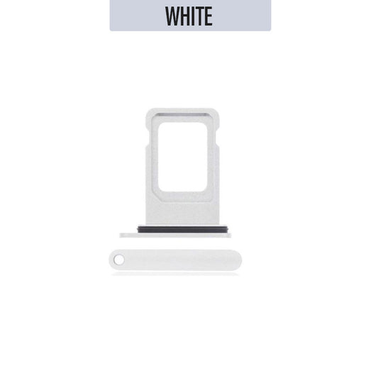 Sim Card Tray For iPhone XR - White