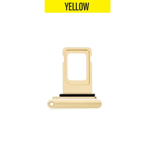 Sim Card Tray For iPhone XR - Yellow