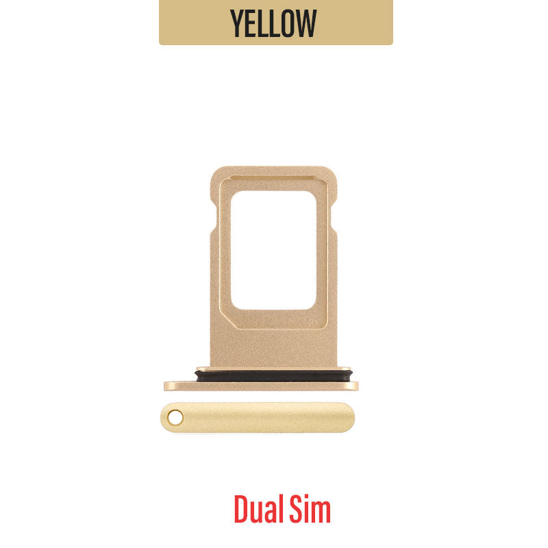 Sim Card Tray (Dual Sim) For iPhone XR
