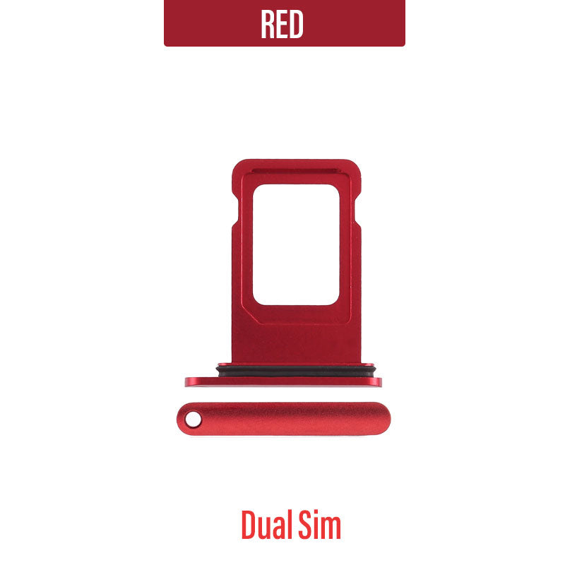 Sim Card Tray (Dual Sim) For iPhone XR