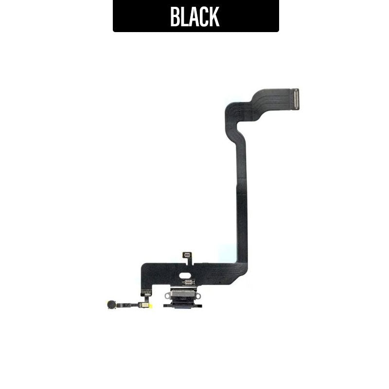 Charging Port Flex Cable For iPhone XS - Black
