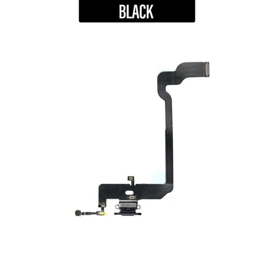 Charging Port Flex Cable For iPhone XS - Black