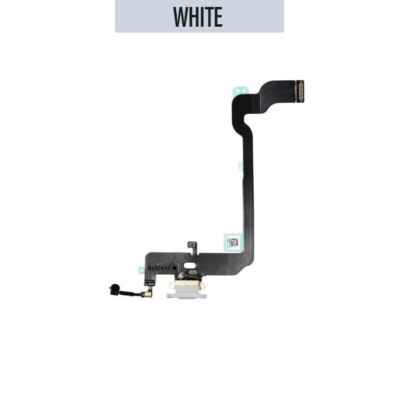 Charging Port Flex Cable For iPhone XS - White