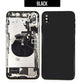 Back Housing With Small Parts For iPhone XS Max - Black