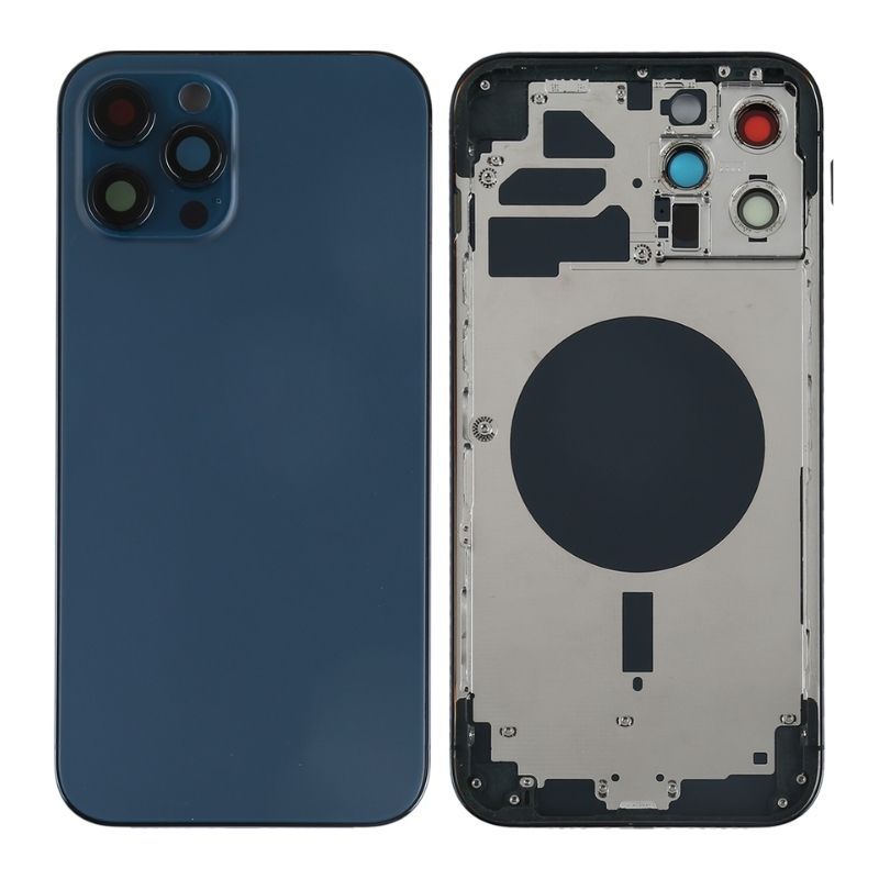 iPhone 12 Pro Max Back Housing Only (No Parts) - Pacific Blue