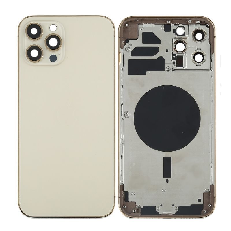 12 Pro Back iPhone 12 Pro Max Back Housing Only (No Parts) - Gold – JS Tech