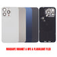 Back Glass Cover For iPhone 15 Pro Max (With Camera Frame and Wireless Charging Flex)
