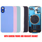 Back Glass Cover For iPhone 16 (With Camera Frame and Magsafe Magnet)