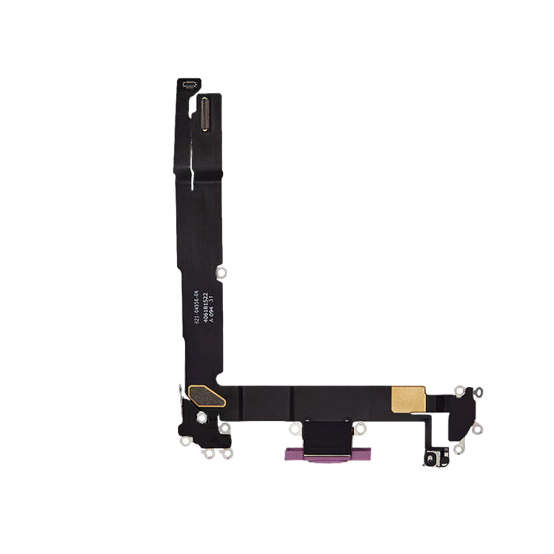 Charging Port Flex For iPhone 16 Plus - Pink