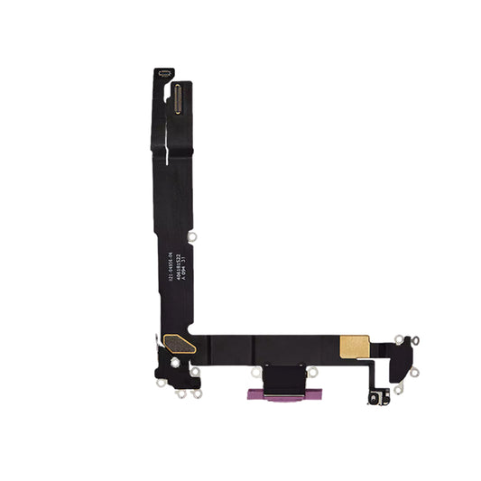Charging Port Flex For iPhone 16 Plus - Pink